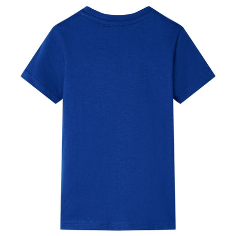 Vidaxl kindershirt 104 donkerblauw