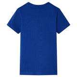 Vidaxl kindershirt 140 donkerblauw