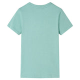 Vidaxl kindershirt 92 lichtkakikleurig