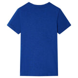 VidaXL Kindershirt 116 donkerblauw