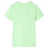 Vidaxl kindershirt 128 neongroen