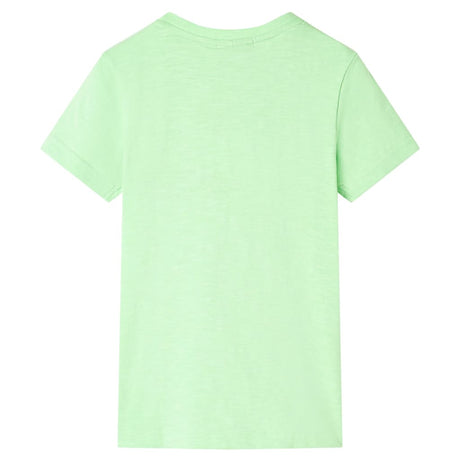 Vidaxl kindershirt 128 neongroen