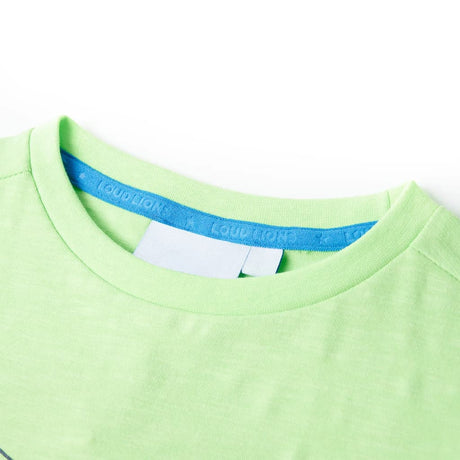 Vidaxl kindershirt 140 neongroen