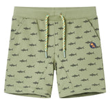 Vidaxl kindershorts met trekkoord 128 lichtkaki