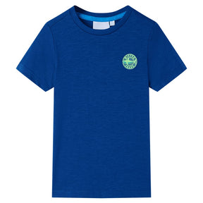 Vidaxl kindershirt 140 donkerblauw