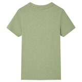 Vidaxl kindershirt 116 lichtkakikleurig