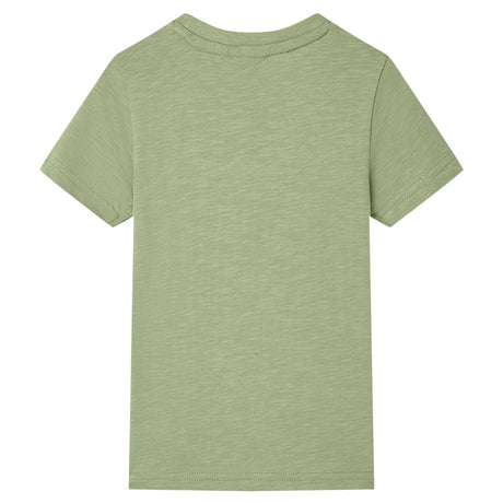 Vidaxl kindershirt 116 lichtkakikleurig