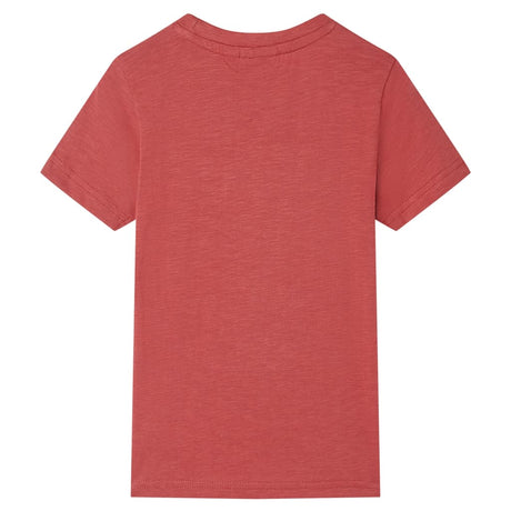 Vidaxl kindershirt 104 paprikakleurig