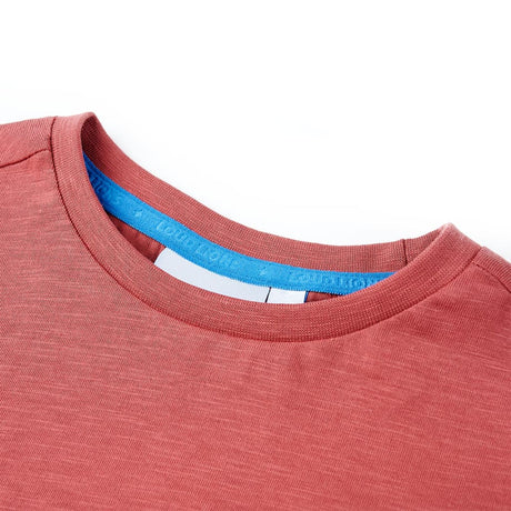 Vidaxl kindershirt 116 paprikakleurig