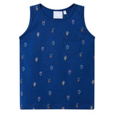 VidaXL Kindertopje 92 donkerblauw