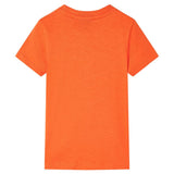 VidaXL Kindershirt 92 donkeroranje