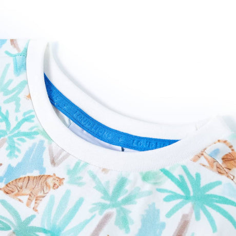 Vidaxl kindershirt 104 ecru