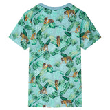 Vidaxl kindershirt 140 gemêleerd lichtgroen
