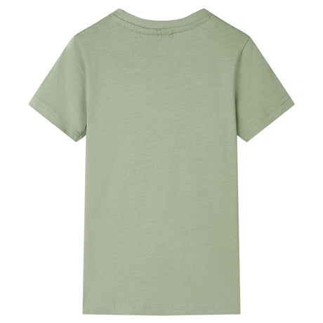 Vidaxl kindershirt 116 lichtkakikleurig