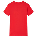 Vidaxl kindershirt 92 rood