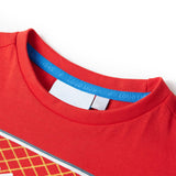 Vidaxl kindershirt 92 rood
