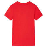Vidaxl kindershirt 116 rood