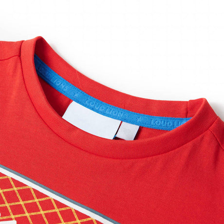 Vidaxl kindershirt 116 rood