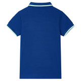 Vidaxl kinderpoloshirt 116 donkerblauw