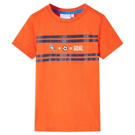 Vidaxl kindershirt 116 donkeroranje