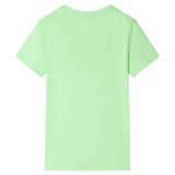 VidaXL Kindershirt 104 neongroen