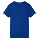 Vidaxl kindershirt 128 donkerblauw