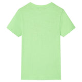 VidaXL Kindershirt 104 neongroen