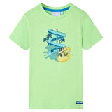 Vidaxl kindershirt 128 neongroen