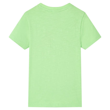 Vidaxl kindershirt 128 neongroen