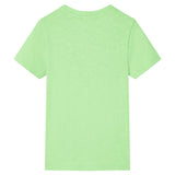 VidaXL Kindershirt 140 neongroen