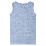 Vidaxl kindertopje 104 gemêleerd blauw