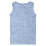 Vidaxl kindertopje 128 gemêleerd blauw
