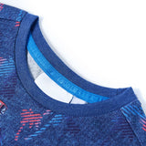 Vidaxl kindershirt 104 gemêleerd donkerblauw