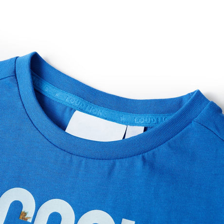 Vidaxl kindershirt 104 blauw