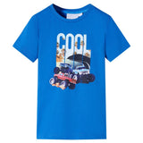 Vidaxl kindershirt 128 blauw