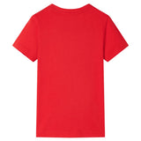 VidaXL Kindershirt 92 rood