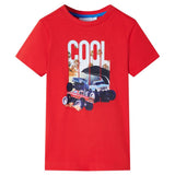 Vidaxl kindershirt 116 rood