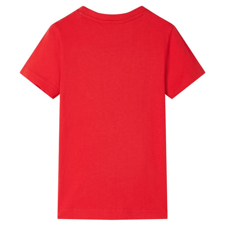 Vidaxl kindershirt 116 rood