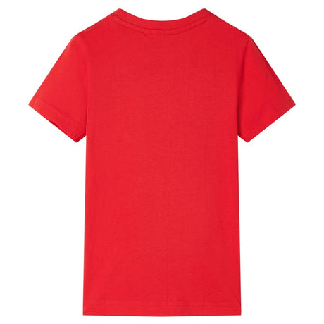 Vidaxl kindershirt 140 rood