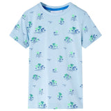 VidaXL Kindershirt 92 lichtblauw