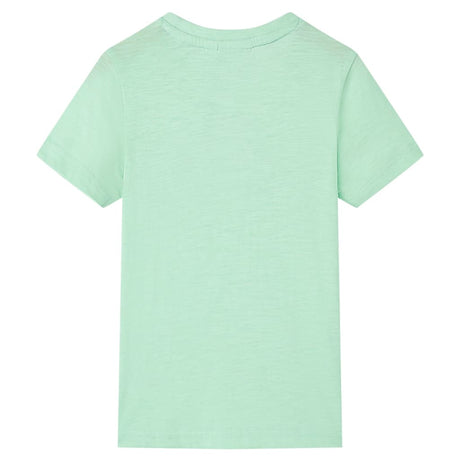 Vidaxl kindershirt 128 lichtgroen