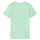 Vidaxl kindershirt 140 lichtgroen