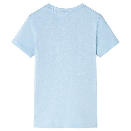 Vidaxl kindershirt 140 lichtblauw