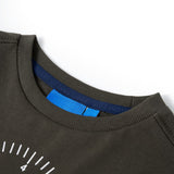 Vidaxl kindershirt met lange mouwen 128 kakikleurig