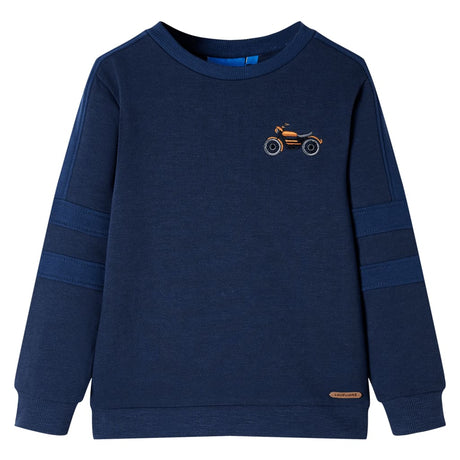 Vidaxl kindertrui 92 gemêleerd marineblauw