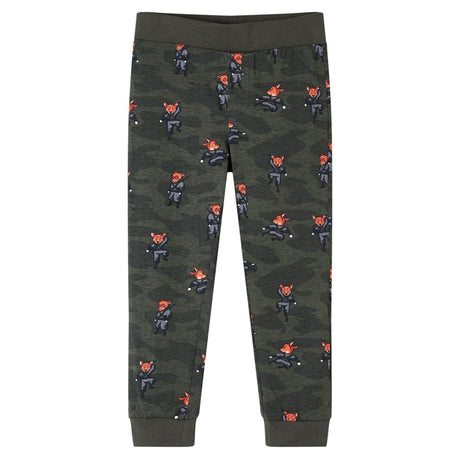 Vidaxl kinderpyjama met lange mouwen 92 kakikleurig