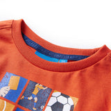 Vidaxl kindershirt met lange mouwen 92 oranje