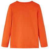 Vidaxl kindershirt met lange mouwen 104 oranje