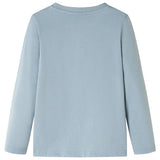 Vidaxl kindershirt met lange mouwen 128 lichtblauw