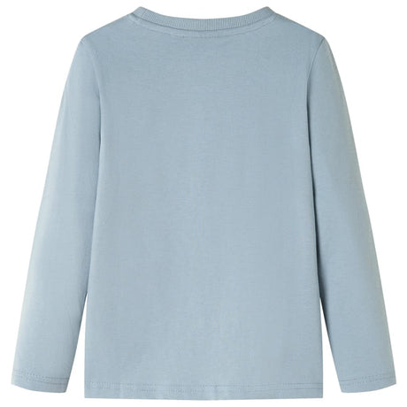 Vidaxl kindershirt met lange mouwen 128 lichtblauw